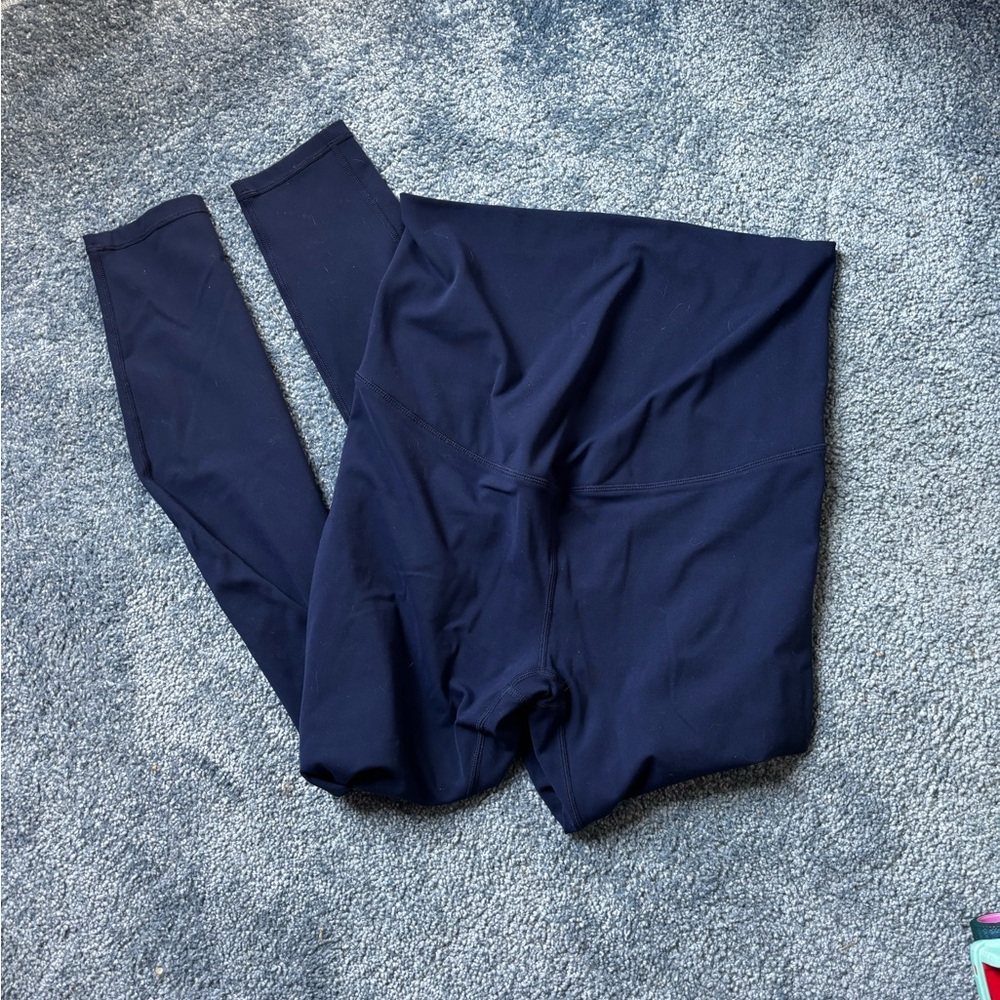 Fabletics Navy Maternity Leggings